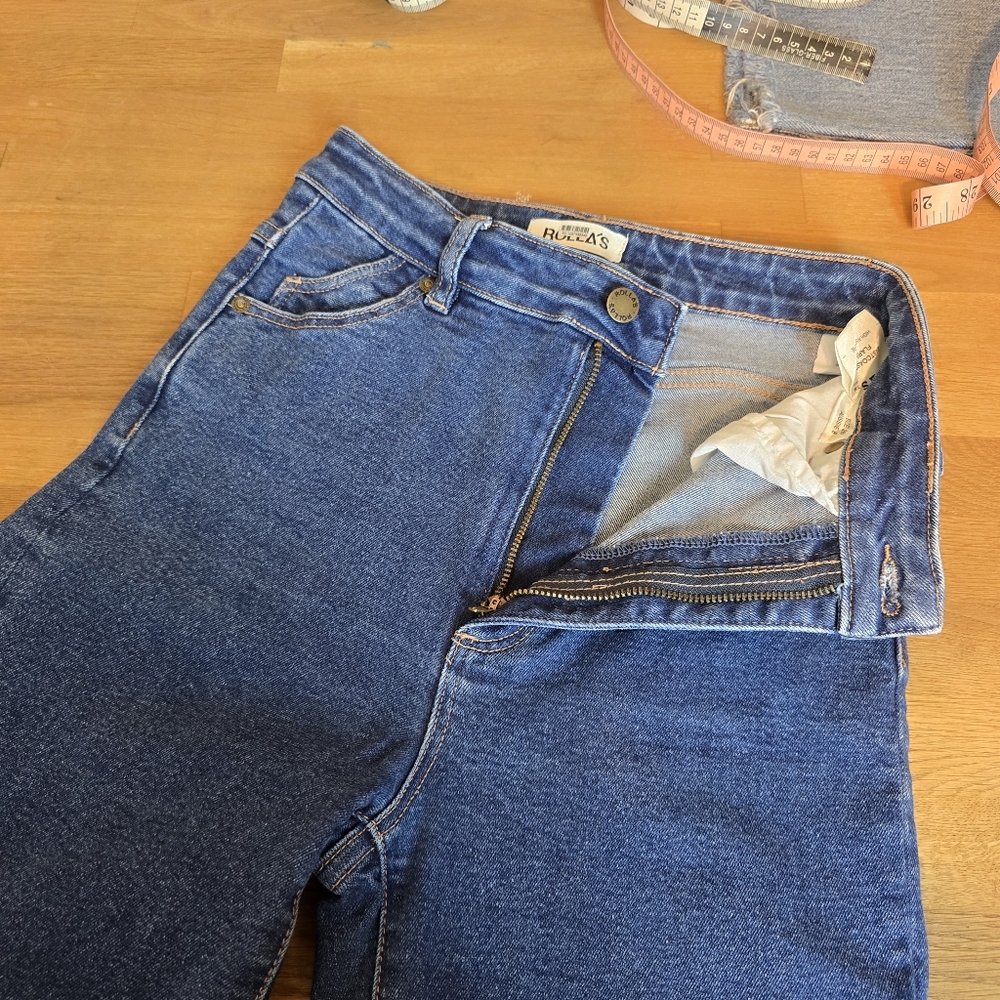 Rolla's East Coast Flare High Rise Jeans Medium Wash Size 26 - Picture 15 of 15